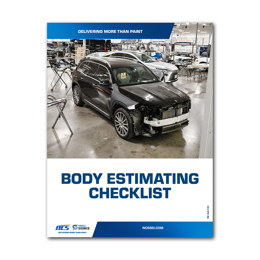 Body Estimating Checklist